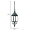 Homeroots 17.5 x 6.25 x 6.25 in. Chateau 1-Light Matte Black Hanging Light 397999 - alternate 3